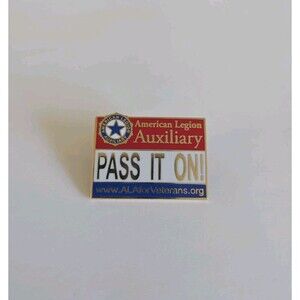 American Legion Auxiliary Lapel Pin Nancy Brown Park